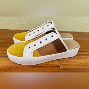 NYDJ Women's Kaila Athletic Kaila Slip-on platform Sneakers Mules Size: 9